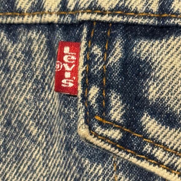 Vintage Made in USA Levis San Francisco Sherpa Lined Trucker Denim Jean Jacket - Picture 8 of 13